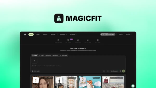 MagicFit – AI įrankis, paverčiantis produktų nuotraukas profesionaliomis