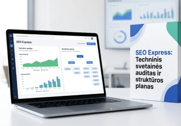 SEO Express: Techninis svetainės auditas ir struktūros planas