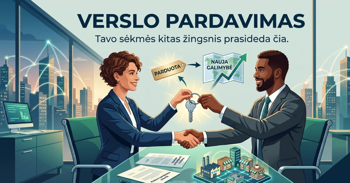 Verslo pardavimas